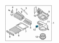 OEM 2018 Hyundai Accent Transistor-Field Effect Diagram - 97235-D2000