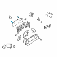 OEM 2003 Ford Escort Bulb Diagram - F57Z-13B765-BA