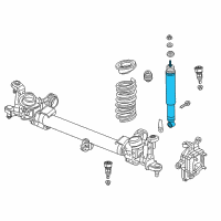 OEM 2013 Ram 3500 ABSBR Pkg-Suspension Diagram - 68190900AE