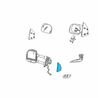 OEM 2005 Ford F-250 Super Duty Outer Cover Diagram - 5C3Z-17D743-CAA