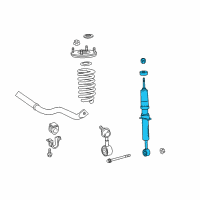 OEM Toyota Sequoia Strut Diagram - 48510-34040