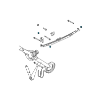 OEM 2004 Dodge Ram 1500 Nut-HEXAGON FLANGE Lock Diagram - 6102252AA