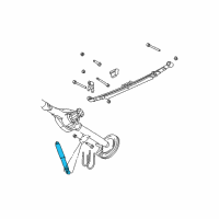 OEM 2003 Dodge Ram 3500 ABSORBER-Suspension Diagram - 52113676AE