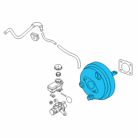 OEM 2016 Infiniti Q70 Booster Assy-Brake Diagram - D7210-1MK0D