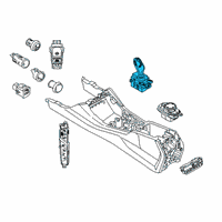 OEM BMW X4 GEAR SELECTOR SWITCH Diagram - 61-31-9-458-755