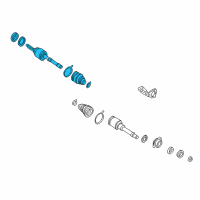 OEM Nissan Quest Joint Assy-Outer Diagram - 39210-7B010