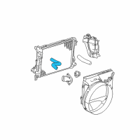 OEM 2004 Dodge Ram 1500 Hose-Radiator Diagram - 5290804AB