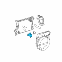 OEM 2005 Dodge Ram 1500 Housing-THERMOSTAT Diagram - 5037089AA