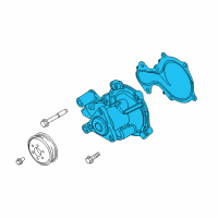 OEM 2020 Ford EcoSport Water Pump Diagram - CM5Z-8501-A