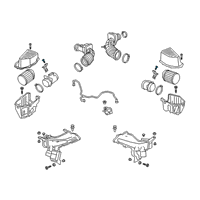 OEM GMC Acadia Bracket Bolt Diagram - 11546969