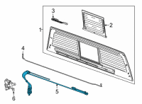 OEM 2021 GMC Sierra 2500 HD Regulator Diagram - 84449399