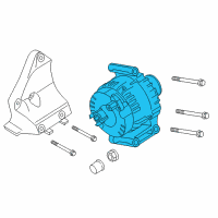 OEM 2017 Ford Transit-150 Alternator Diagram - CC1Z-10346-A