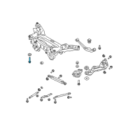 OEM 2009 Nissan Rogue Bolt Diagram - 54459-EN12D