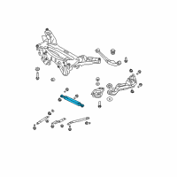 OEM Nissan Rogue Select Link Complete-Lower, Rear Suspension LH Diagram - 55111-JG01E