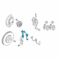 OEM Kia K900 Sensor Assembly-Fr ABSL Diagram - 59810J6600