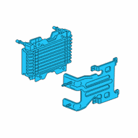 OEM GMC Cooler Diagram - 84254235