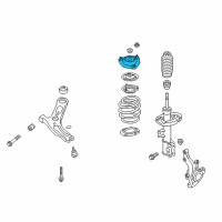 OEM 2014 Hyundai Elantra Insulator Assembly-Strut Diagram - 54610-3X200