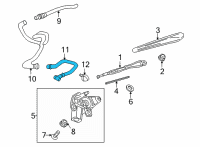 OEM 2021 Buick Encore GX Rear Hose Diagram - 42726416