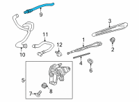 OEM 2022 Buick Encore GX Front Hose Diagram - 42487015