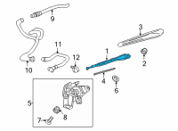 OEM 2020 Buick Encore GX Rear Arm Diagram - 42709517