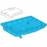 OEM Lexus LS430 Pan Sub-Assy, Automatic Transmission Oil Diagram - 35106-50030