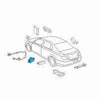 OEM 2011 Toyota Camry Lock Controller Diagram - 89991-06010