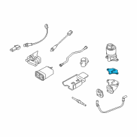 OEM 2006 Chevrolet Aveo EGR Valve Gasket Diagram - 96495356