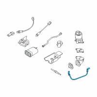 OEM 2008 Chevrolet Aveo PCV Hose Diagram - 25199833