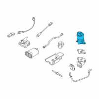 OEM 2004 Chevrolet Aveo EGR Valve Diagram - 25183476