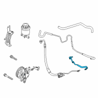 OEM Kia Soul Hose Assembly-Return Diagram - 575502K000