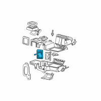 OEM 2002 Ford Explorer Sport Core Diagram - H2MZ-18476-AC