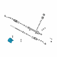 OEM Kia Niro Heat Protector Assembly Diagram - 57280F2000