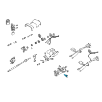 OEM 2005 Chevrolet SSR Cylinder & Keys Diagram - 15785100