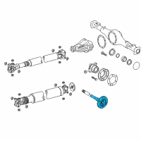 OEM 2021 Toyota Tundra Axle Shafts Diagram - 42311-0C010