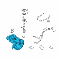 OEM Kia Telluride Pad U Diagram - 31150S9500