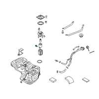 OEM 2022 Hyundai Palisade Sensor Assembly-Pressure Diagram - 31140-B1000