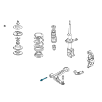 OEM 2004 Honda Insight Bolt, Flange (12X115) Diagram - 90118-S3Y-010