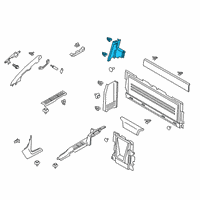 OEM 2019 Ford Ranger Upper Pillar Trim Diagram - KB3Z-2131004-AA