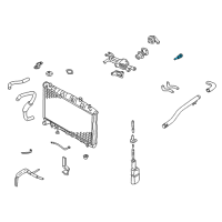 OEM 2007 Hyundai Tiburon Sensor Assembly-Oil Temperature Diagram - 39220-23990