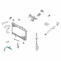 OEM 2005 Hyundai Tiburon Hose Assembly-Automatic Transaxle Oil Cooling(Feed Diagram - 25420-2C200