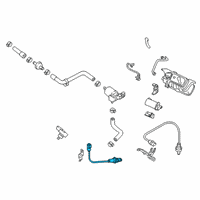 OEM 2018 Kia Stinger Oxygen Sensor Assembly Diagram - 392103L550