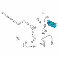 OEM 2019 Kia Stinger Canister Assembly Diagram - 31410J5500