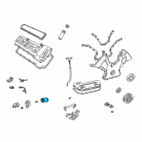 OEM 2003 Lincoln LS Oil Filter Diagram - 4H2Z-6731-AA