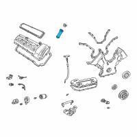 OEM Ford Filler Pipe Diagram - XW4Z-6763-AA