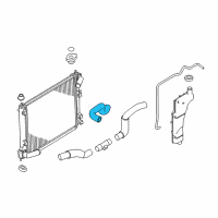 OEM 2016 Nissan Juke Hose-Top Diagram - 21501-1KC0A