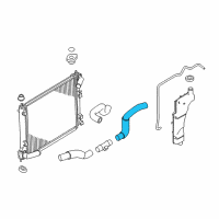 OEM Nissan Juke Hose-Lower Diagram - 21503-1KC0B