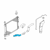 OEM 2016 Nissan Juke Hose-Lower Diagram - 21504-1KC0A