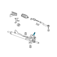 OEM 2010 Honda Accord Crosstour Valve Sub-Assy. Diagram - 53641-TP6-A01