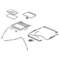 OEM 2018 Honda Ridgeline Handle, Sunshade *YR507L* (SHADOW BEIGE) Diagram - 70611-T2A-A01ZM