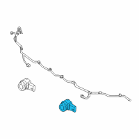 OEM Nissan Titan XD Sensor Assy-Sonar Diagram - 25994-EZ01A